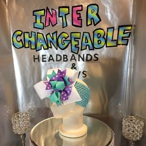Infants and girls interchangeable headbands & bows